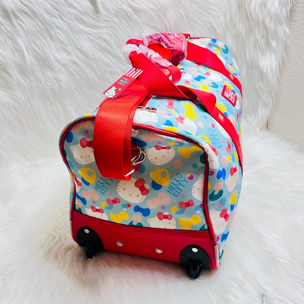 Hello Kitty Rolling Duffel Bag - Picture 2 of 4
